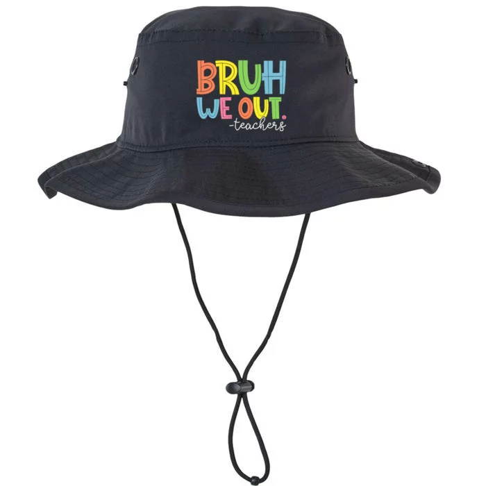 End Of School Year Teacher Summer Bruh We Out Teachers Legacy Cool Fit Booney Bucket Hat