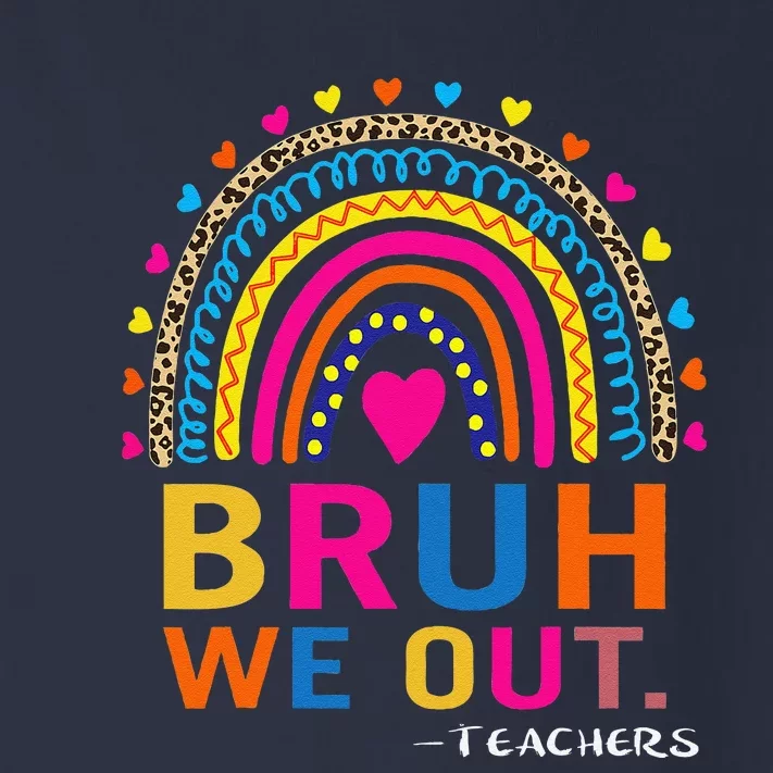 End Of School Year Teacher Summer Bruh We Out Funny Teachers Toddler Long Sleeve Shirt