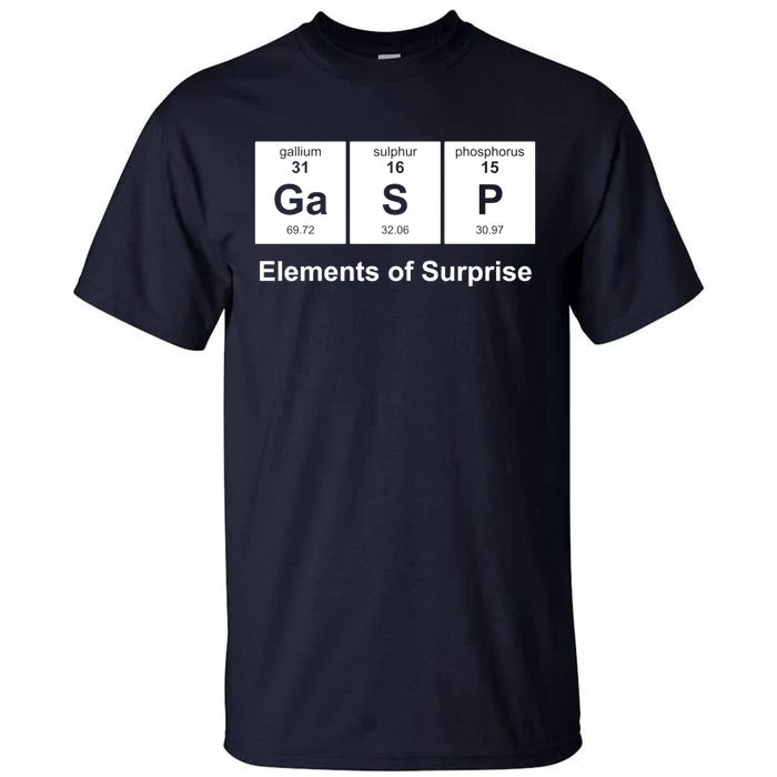 Elements Of Surprise Periodic Table Tall T-Shirt