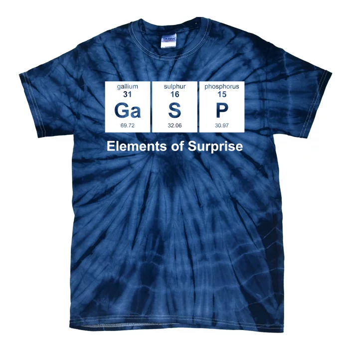 Elements Of Surprise Periodic Table Tie-Dye T-Shirt