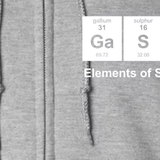 Elements Of Surprise Periodic Table Full Zip Hoodie