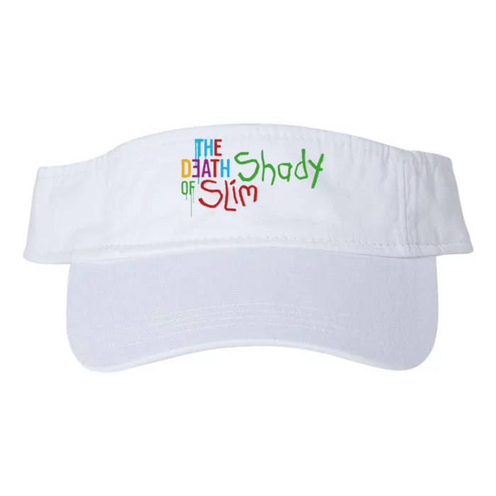 Em Of Slim Retro Colorful Death Shady Valucap Bio-Washed Visor