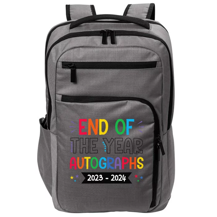 End Of The Year Autographs 20232024 Last Day Of School Impact Tech Backpack