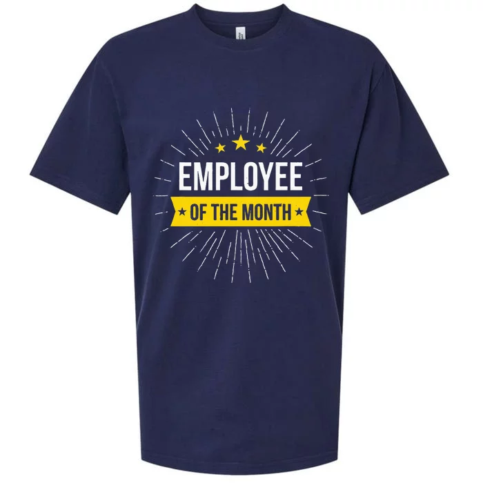 Employee Of The Month Sueded Cloud Jersey T-Shirt