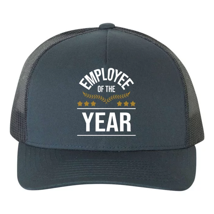 Employee Of The Year Boss Staff Employee Appreciation Yupoong Adult 5-Panel Trucker Hat