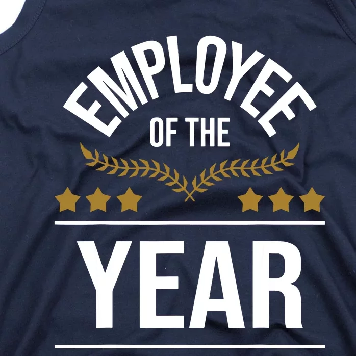 Employee Of The Year Boss Staff Employee Appreciation Tank Top