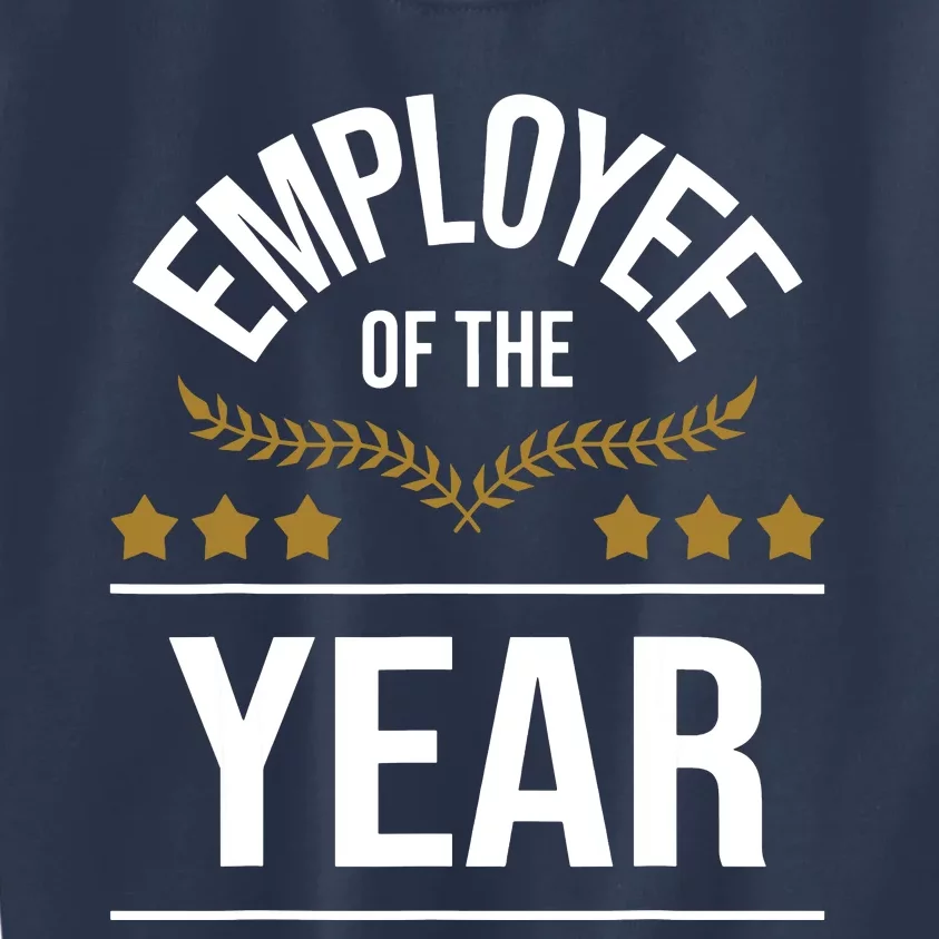 Employee Of The Year Boss Staff Employee Appreciation Kids Sweatshirt