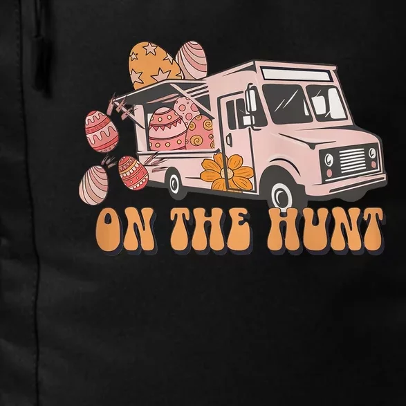 Easter On The Hunt Happy Easter Truck Funny Spring Bunnies Daily Commute Backpack