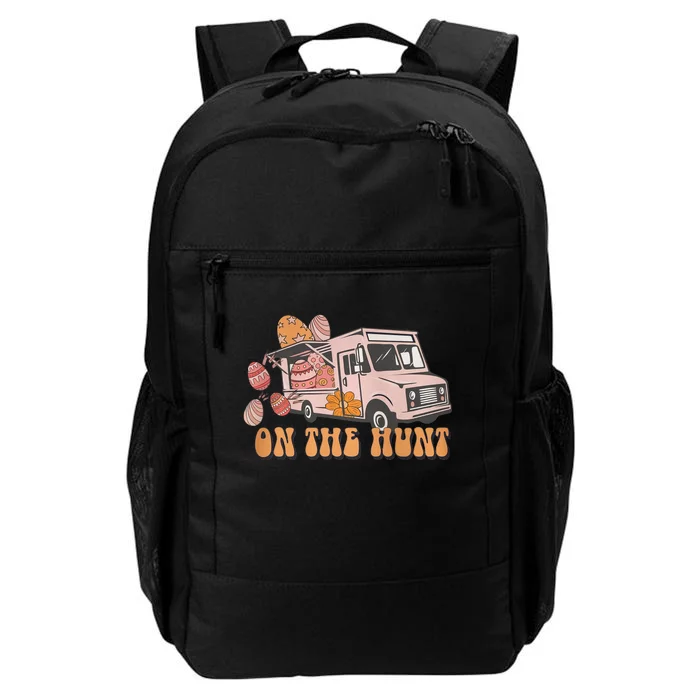 Easter On The Hunt Happy Easter Truck Funny Spring Bunnies Daily Commute Backpack