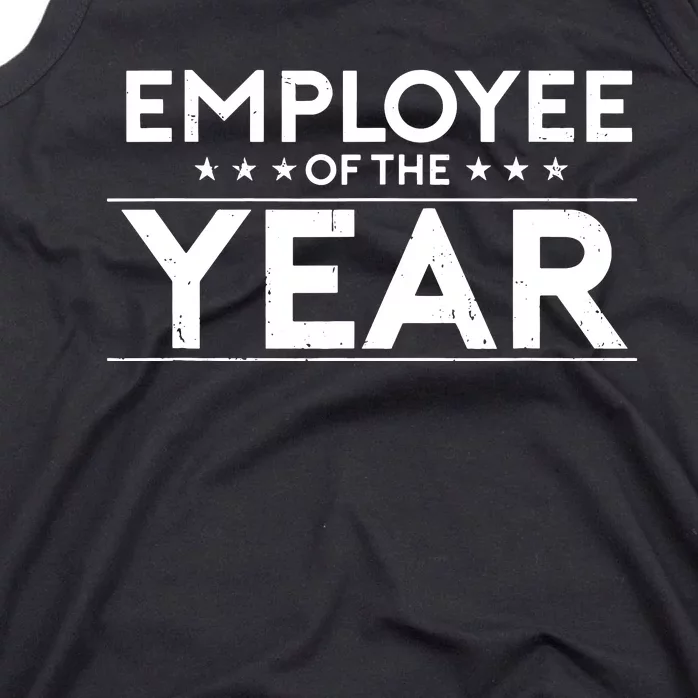 Employee Of The Year Funny For Staff Appreciation Tank Top