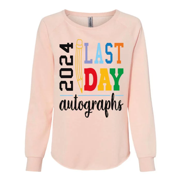 End Of The Year Autographs 2024 Womens California Wash Sweatshirt