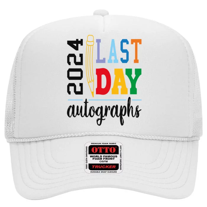 End Of The Year Autographs 2024 High Crown Mesh Trucker Hat