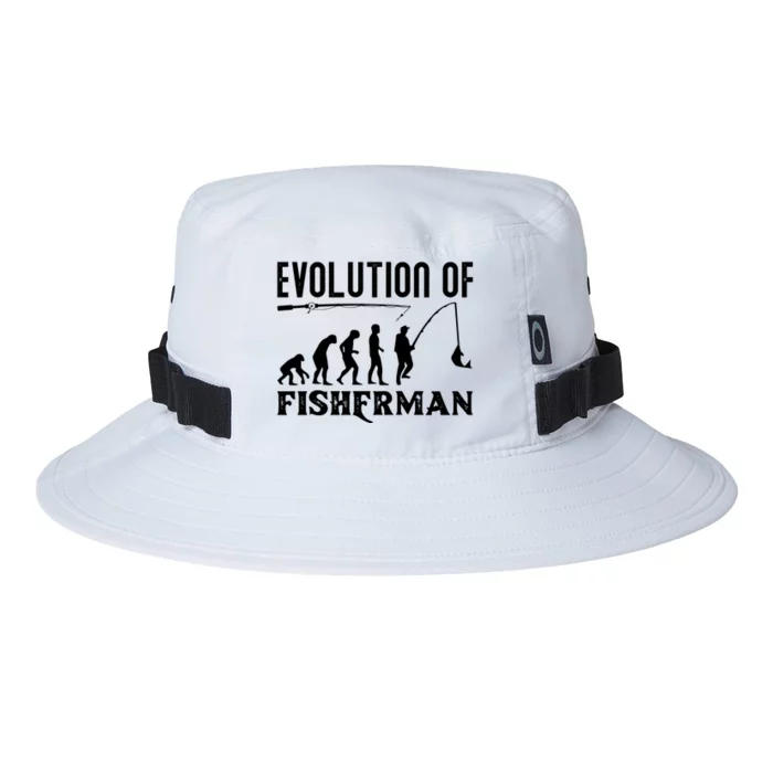 Evolution Of The Fishman Funny Fisherman Oakley Bucket Hat