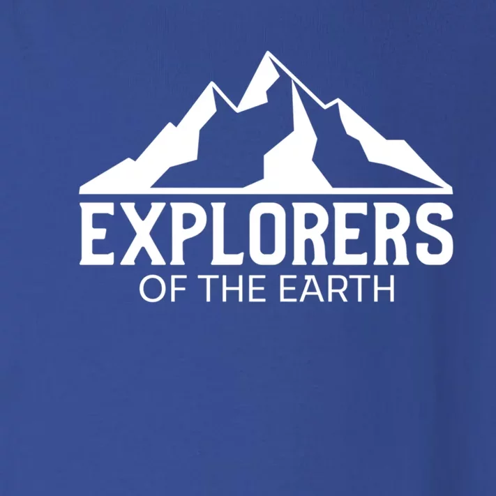 Explorers Of The Earth For Nature Lovers Illustration Gift Toddler Long Sleeve Shirt