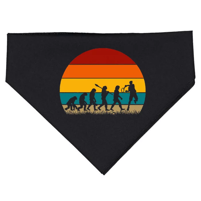 Evolution Of Tennis Retro Evolution Tennis USA-Made Doggie Bandana