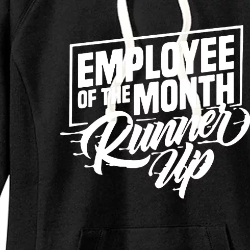 Employee Of The Month Runner Up Hi Vis Hi Viz Women's Fleece Hoodie