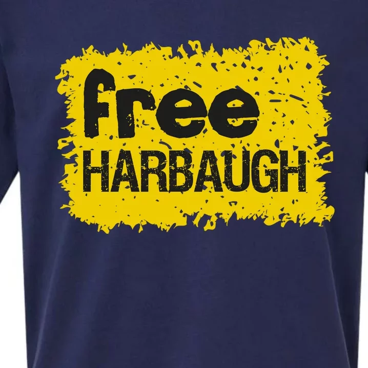 Eat Off The Floor Trending Free Harbaugh Sueded Cloud Jersey T-Shirt