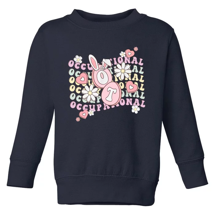 Easter Occupational Therapy Spring OT Assistant COTA OTA Toddler Sweatshirt