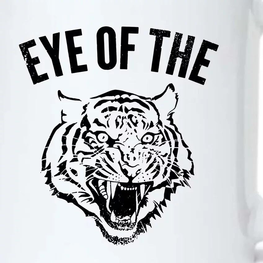 Eye Of The Tiger Black Color Changing Mug