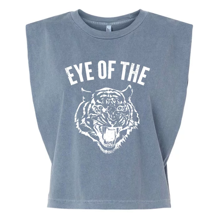 Eye Of The Tiger Garment-Dyed Women's Muscle Tee