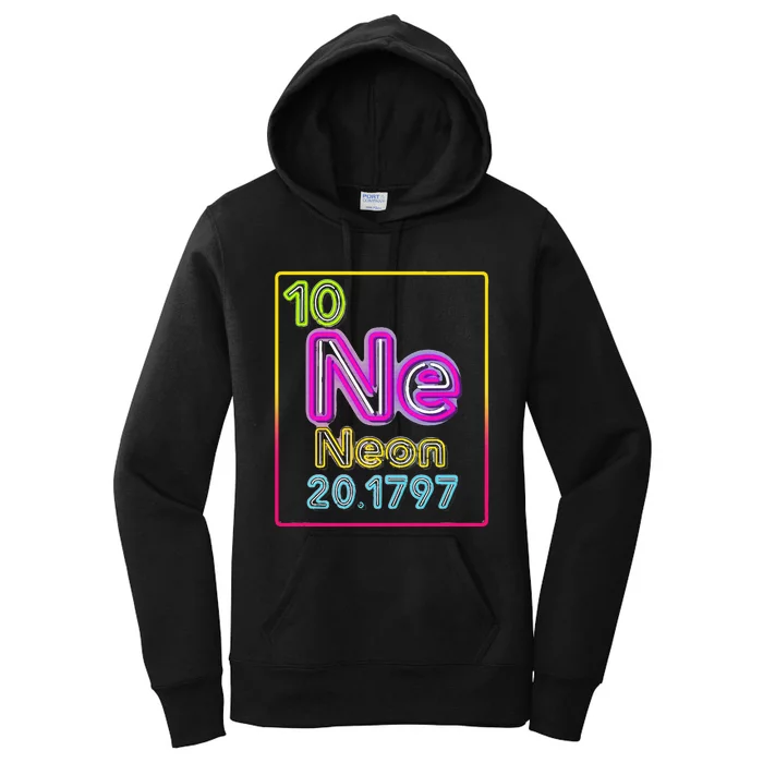 Element Of The Chemistry Periodic Table For Scientists Women's Pullover Hoodie