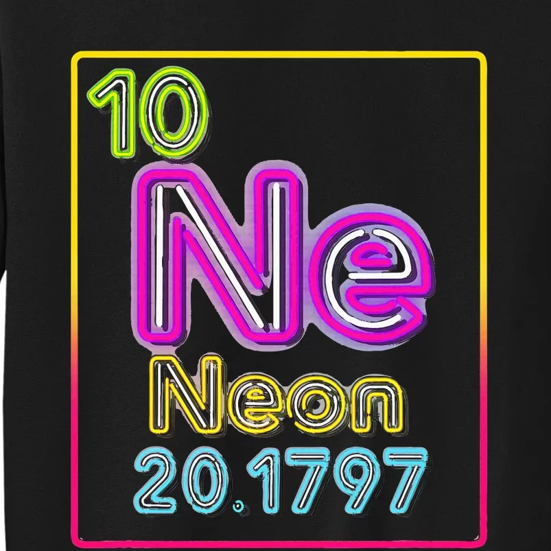 Element Of The Chemistry Periodic Table For Scientists Tall Sweatshirt