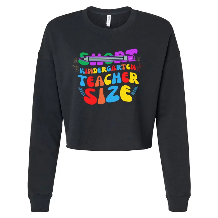 End Of The Year Kindergarten Teacher Cropped Pullover Crew