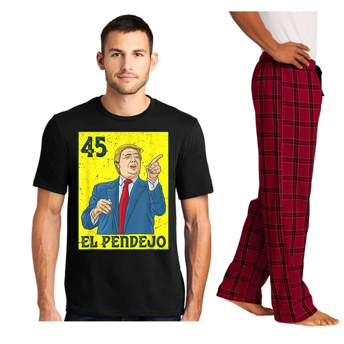 El Pendejo Anti President Donald Trump 45 Usa Vote Democrats Pajama Set