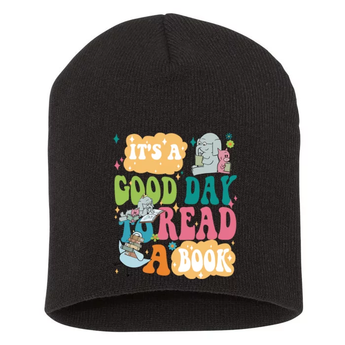 Elephant Piggie And Pigeon Its A Good Day To Read A Book Back To Scho Short Acrylic Beanie