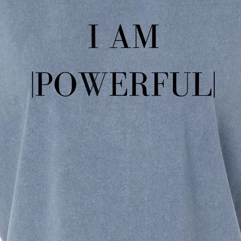 Empowerment Phrases; Affirmations Garment-Dyed Women's Muscle Tee