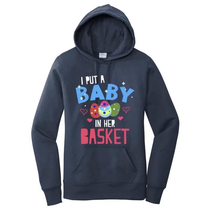 Easter Pregnancy Announcet Gift Design For Dads Cute Gift Women's Pullover Hoodie