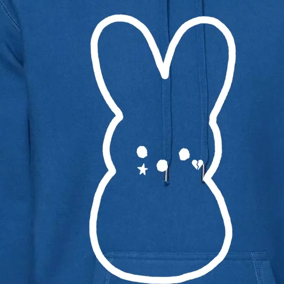 Emo Peep Bunny Tattoo Goth Rap Hip Hop Gift Premium Hoodie