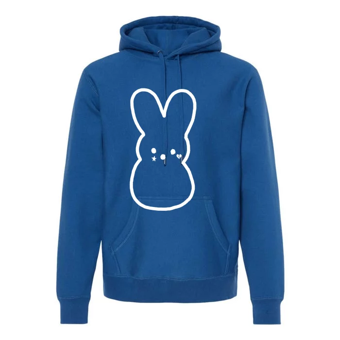 Emo Peep Bunny Tattoo Goth Rap Hip Hop Gift Premium Hoodie