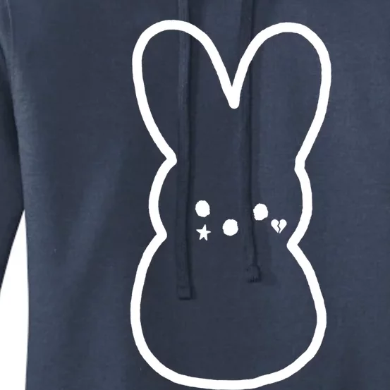 Emo Peep Bunny Tattoo Goth Rap Hip Hop Gift Women's Pullover Hoodie