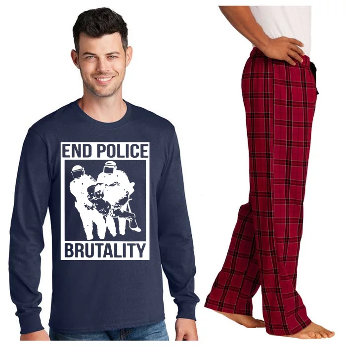 End Police Brutality Long Sleeve Pajama Set