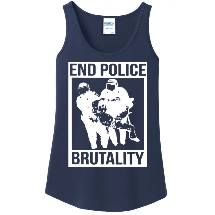 End Police Brutality Ladies Essential Tank