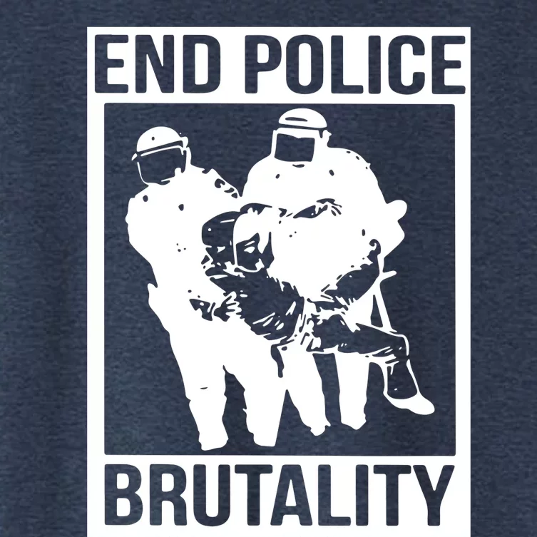 End Police Brutality Women's Crop Top Tee