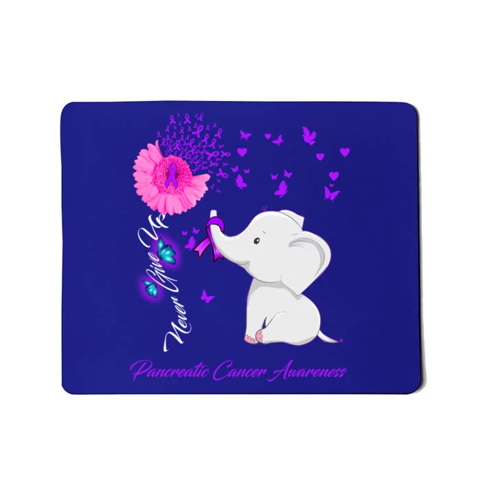 Elephant Pancreatic Cancer Awareness Funny Gift Pancreatic Cancer Gift Mousepad