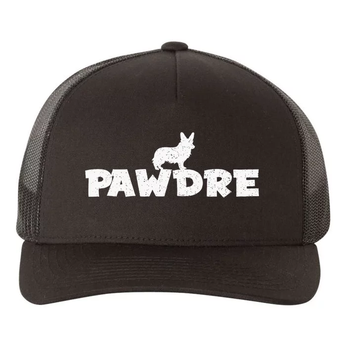 En Pawdre Corgi Dad Cute Fur Dad Fathers Day Dog Yupoong Adult 5-Panel Trucker Hat