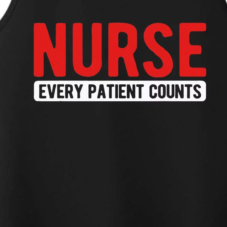 Every Patient Counts RN Nurse Performance Tank