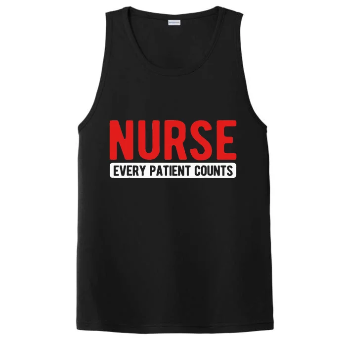 Every Patient Counts RN Nurse Performance Tank