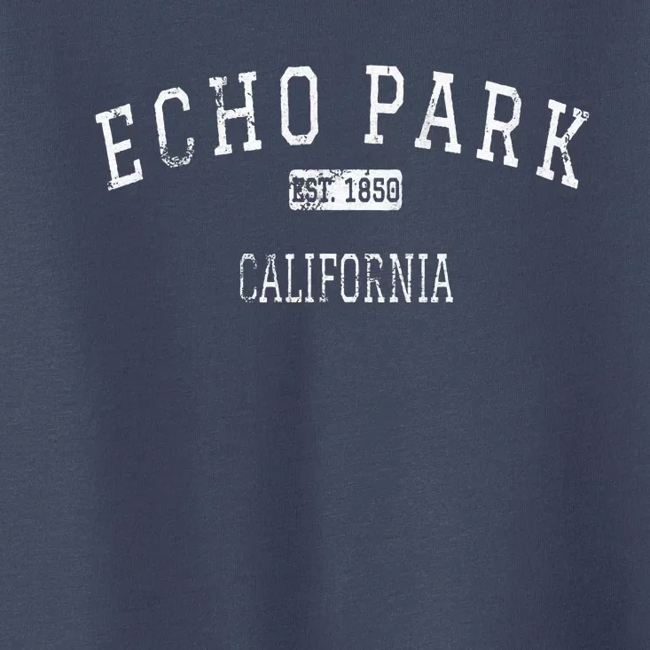 Echo Park California Los Angeles CA Vintage Toddler T-Shirt