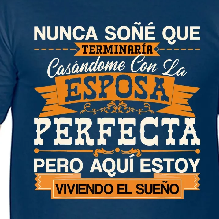 Esposa Perfecta Camiseta para Esposo Para Aniversario Comfort Colors T-Shirt