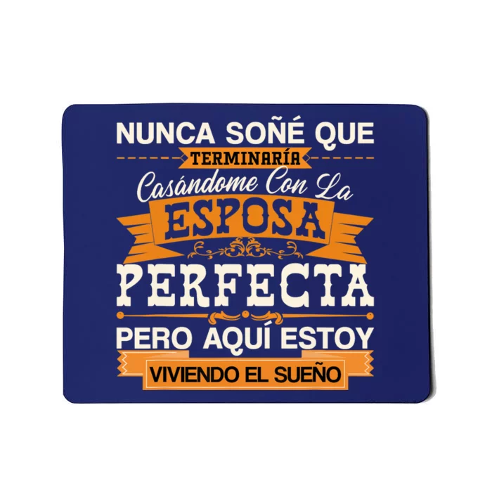 Esposa Perfecta Camiseta para Esposo Para Aniversario Mousepad