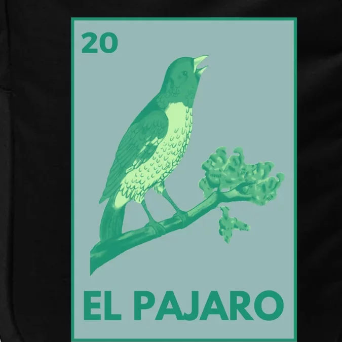 El PáJaro Card Mexican Lottery Card Great Gift Impact Tech Backpack