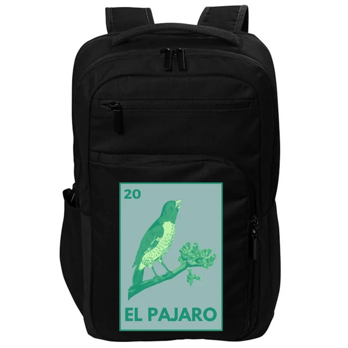 El PáJaro Card Mexican Lottery Card Great Gift Impact Tech Backpack