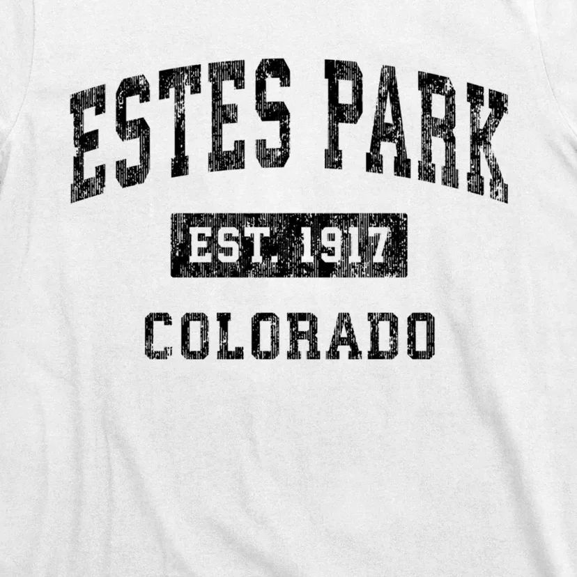 Estes Park Colorado Co Vintage Established Sports Design T-Shirt