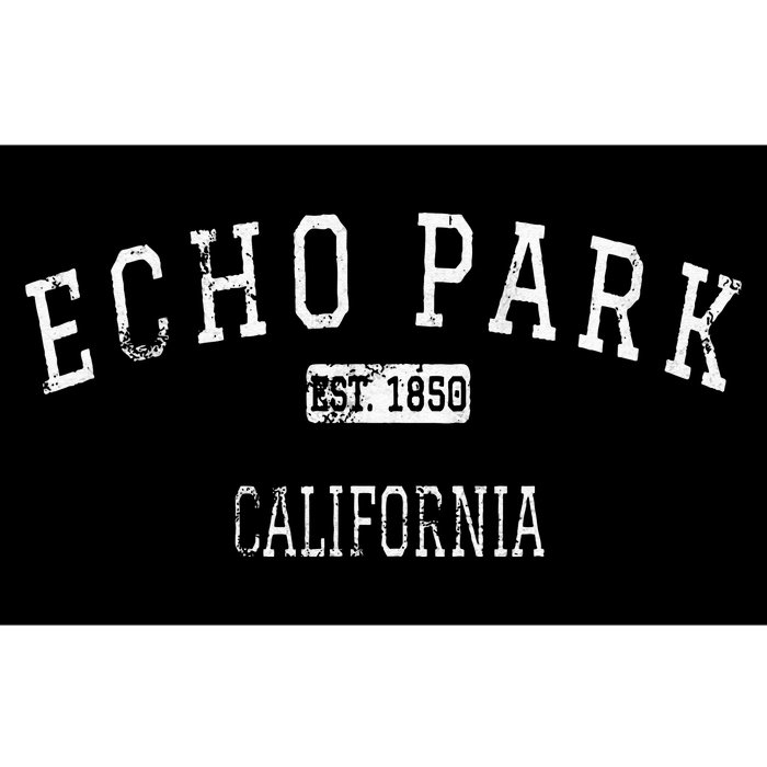 Echo Park California Los Angeles CA Vintage Bumper Sticker