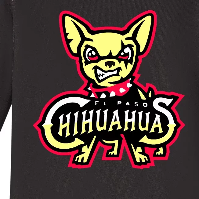 El Paso Chihuahua Baseball Fans Baby Long Sleeve Bodysuit