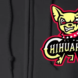 El Paso Chihuahua Baseball Fans Full Zip Hoodie